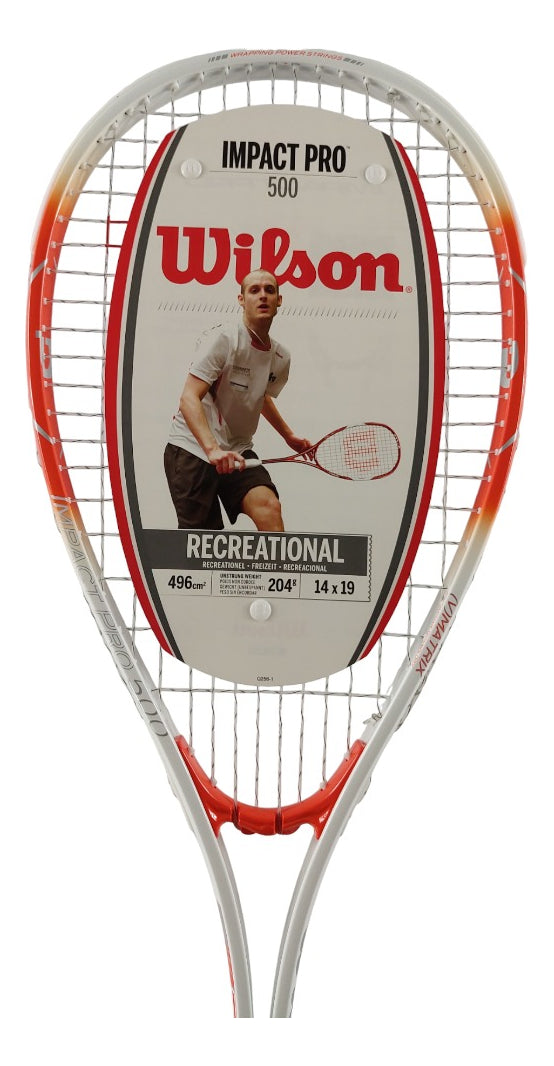Raqueta De Squash Wilson Impact Pro 500 Nja Ciclón Sports