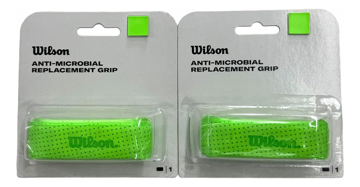2 Pack Grip Wilson Dual Performance Verde Para Raqueta