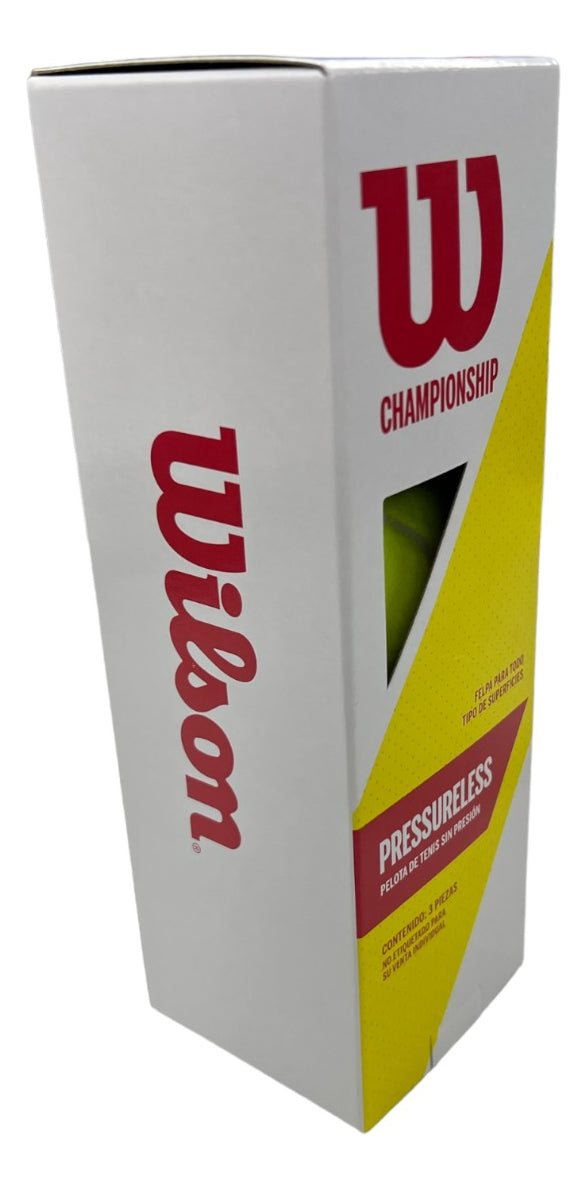 6 Pack Bote De Pelotas Wilson Championship
