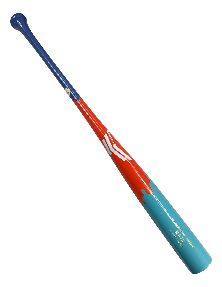 Bat De Béisbol Overfly Ra13 Melt Series 33.5 Purple/red/blu