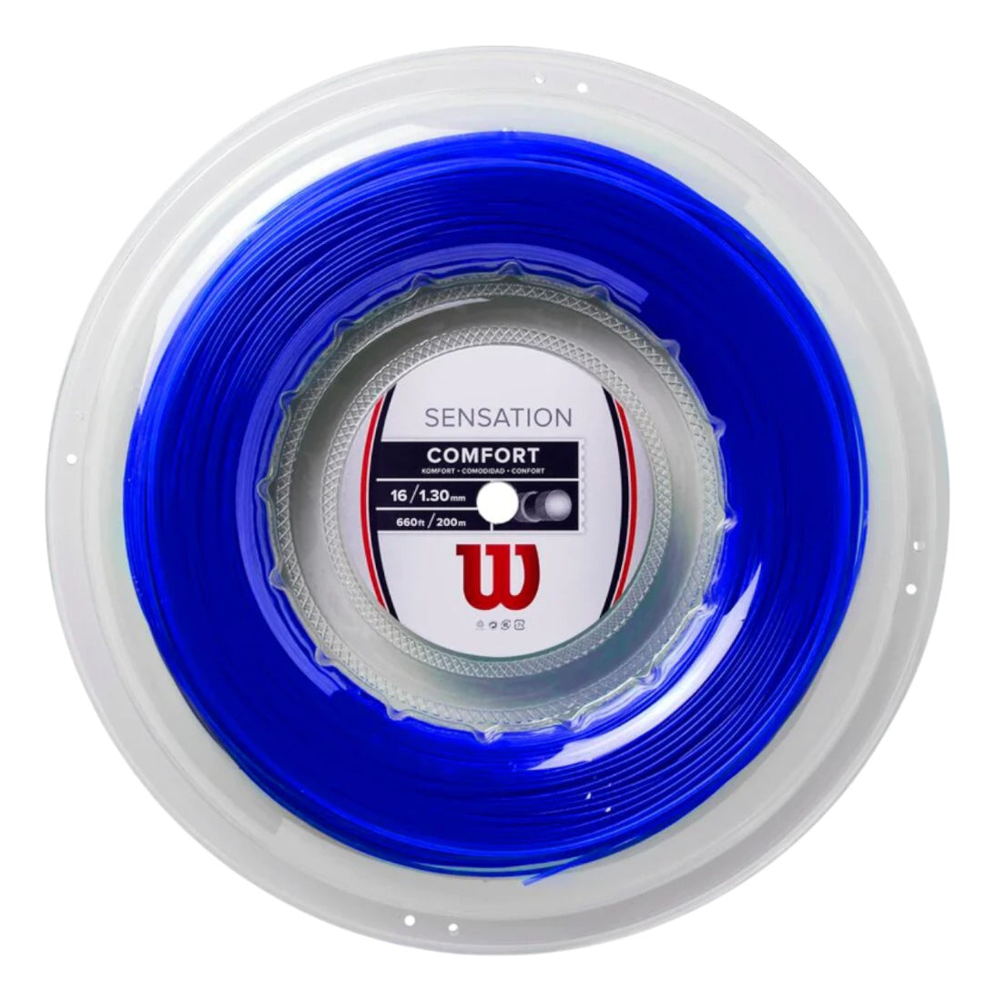 Rollo De Cuerda Wilson Sensation Azul 200mts