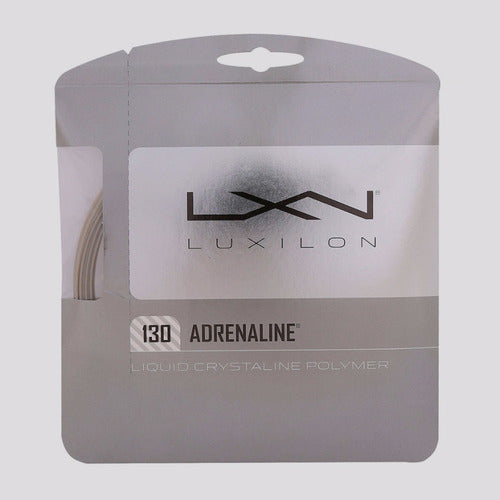 Cuerda De Raqueta Wilson Adrenaline 130 Silver