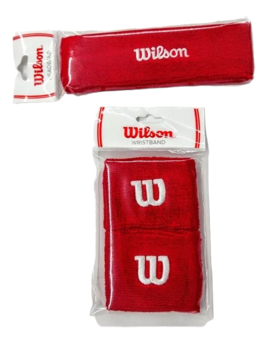 Muñequeras Y Bandana Pack Wilson Rojas