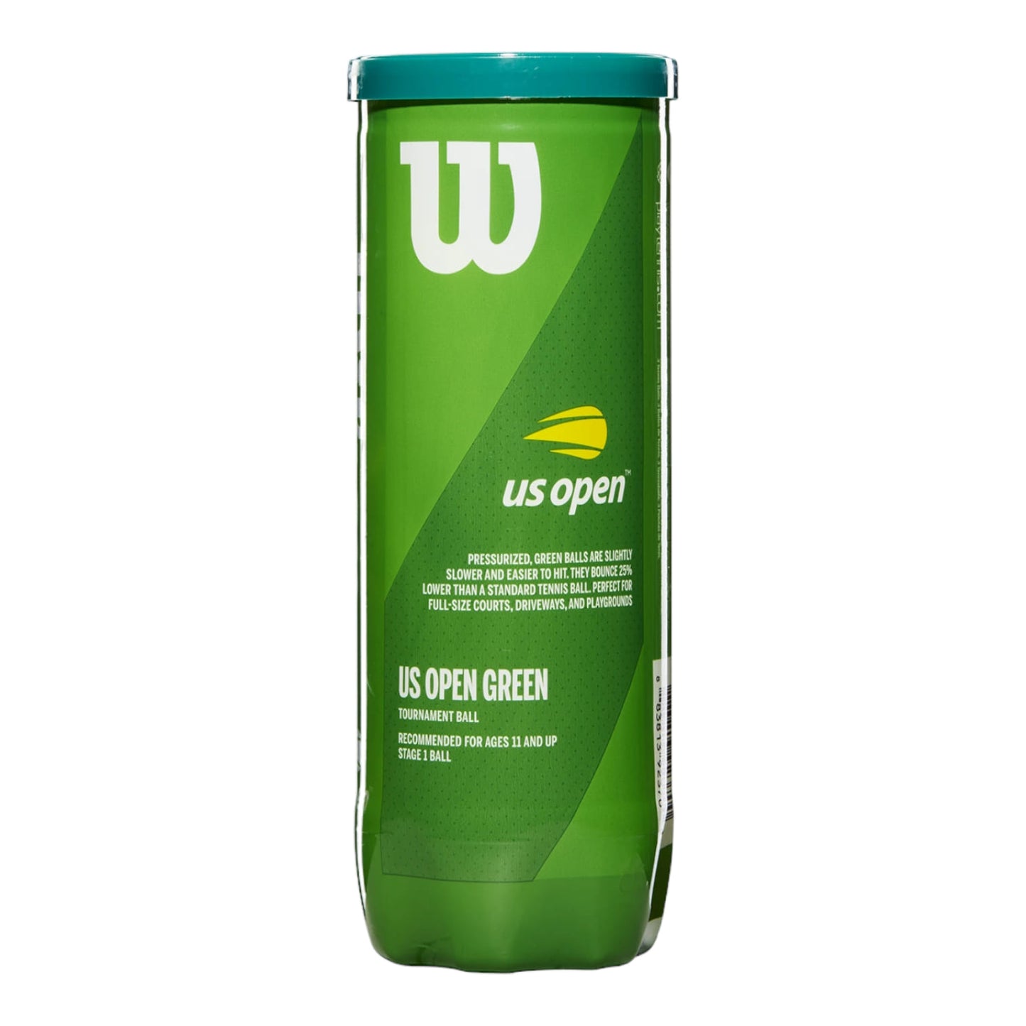 24 Pack Pelota Para Mini Tenis Wilson Us Open Punto Verde