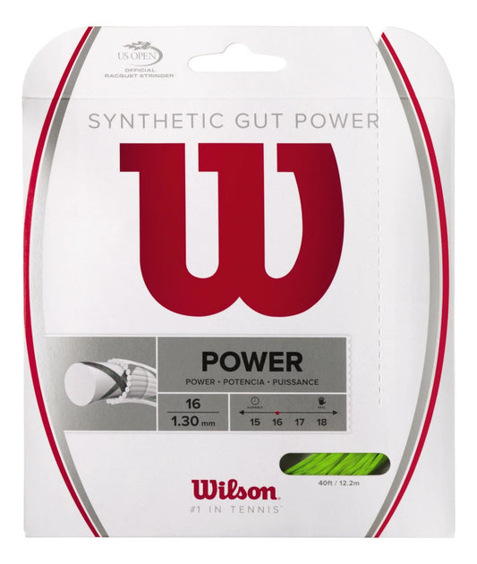 Set De Cuerda Wilson Synthetic Gut Power Lime