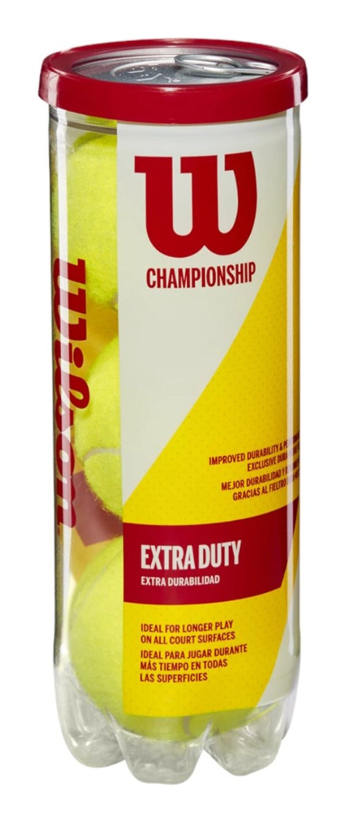 Pelota De Tenis Wilson Championship Nivel Del Mar C/3