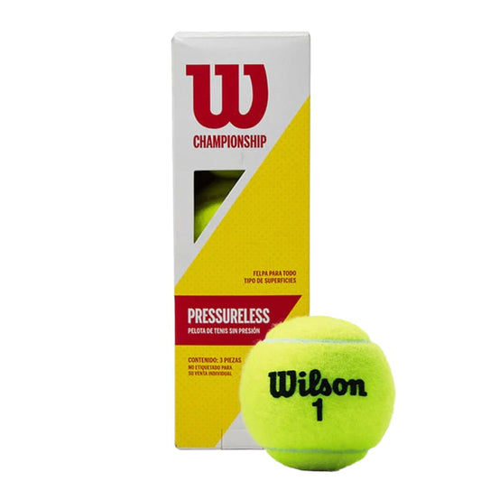Pelotas Wilson Championship De Tenis Bote Carton C/3
